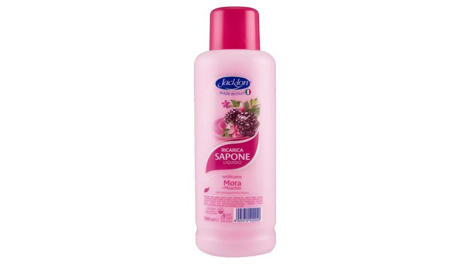 Jacklon Ricarica Sapone Liquido Mora E Muschio