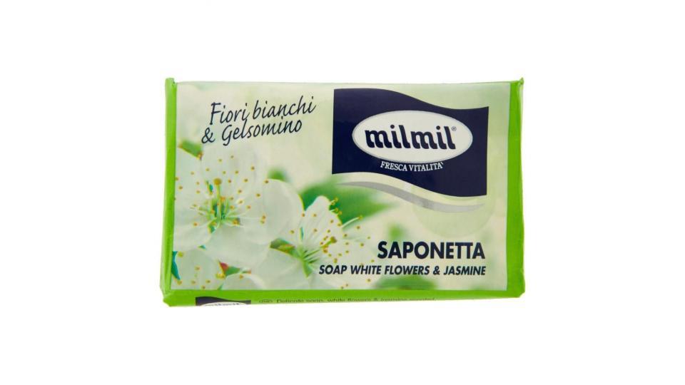 Milmil Saponetta Fiori Bianchi & Gelsomino