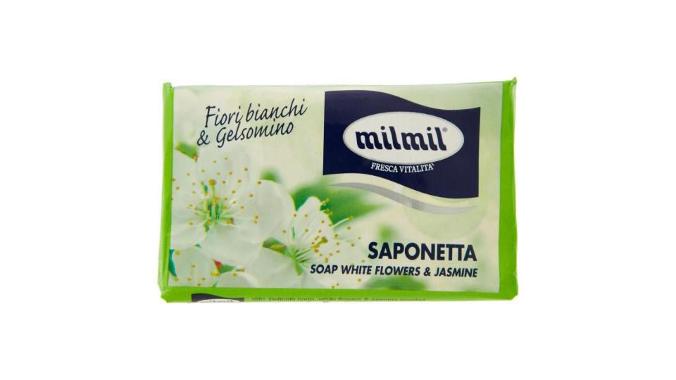 Milmil Saponetta Fiori Bianchi & Gelsomino