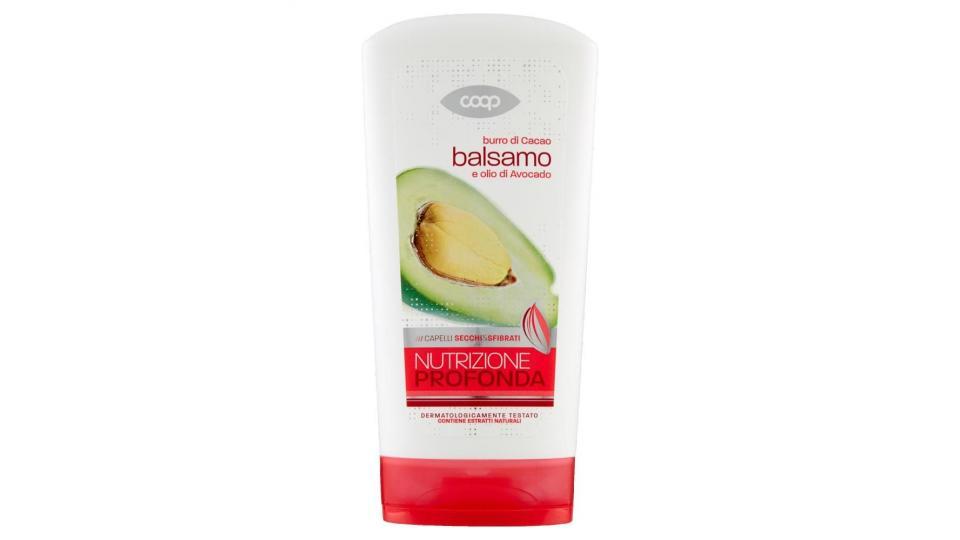 Balsamo Burro Di Cacao E Olio Di Avocado Capelli Secchi & Sfibrati Nutrizione Profonda