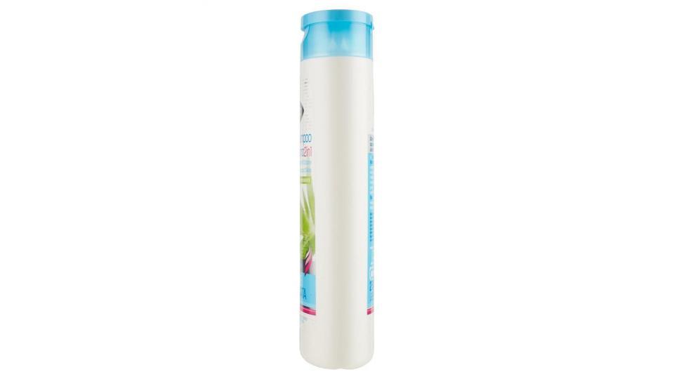 Shampoo + Balsamo 2in1 Latte Di Cotone E Succo D'aloe Capelli Normali Azione Delicata