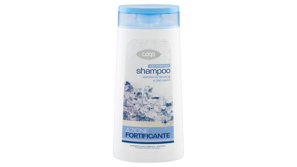 Shampoo Antiforfora Estratto Di Ginseng E Sali Marini Azione Fortificante