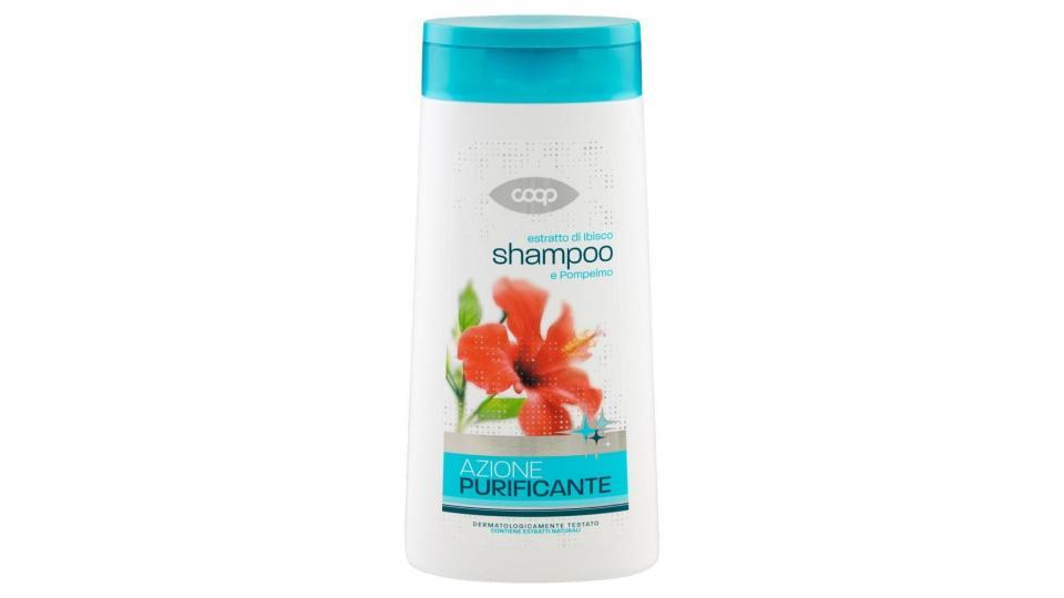 Shampoo Estratto Di Ibisco E Pompelmo Azione Purificante