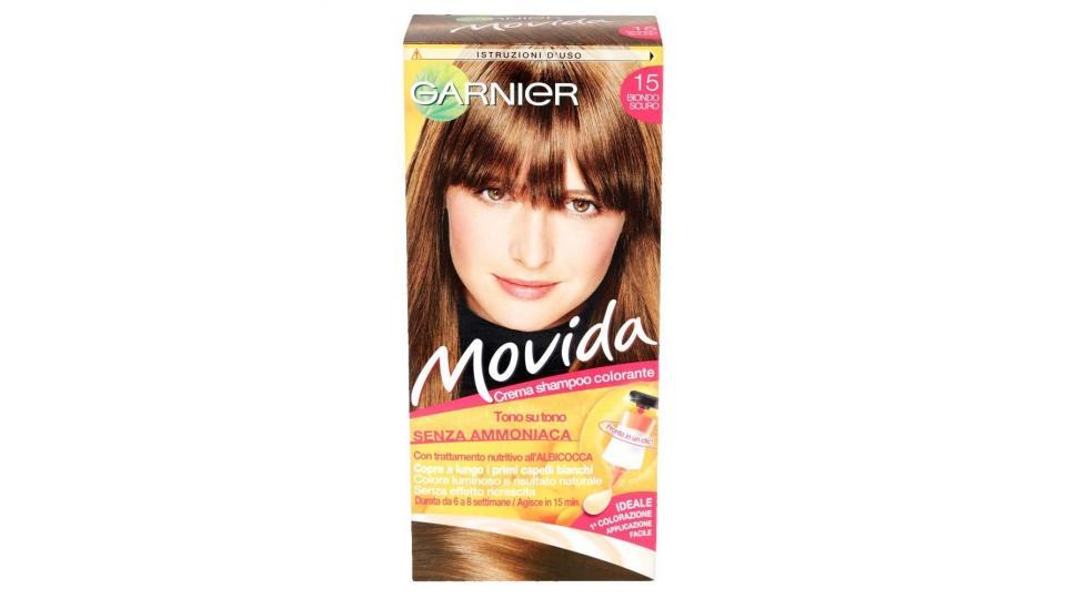 Garnier Movida Crema Shampoo Colorante 15 Biondo Scuro