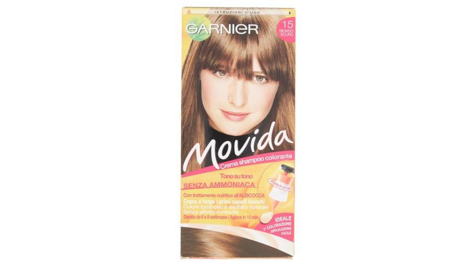 Garnier Movida Crema Shampoo Colorante 15 Biondo Scuro