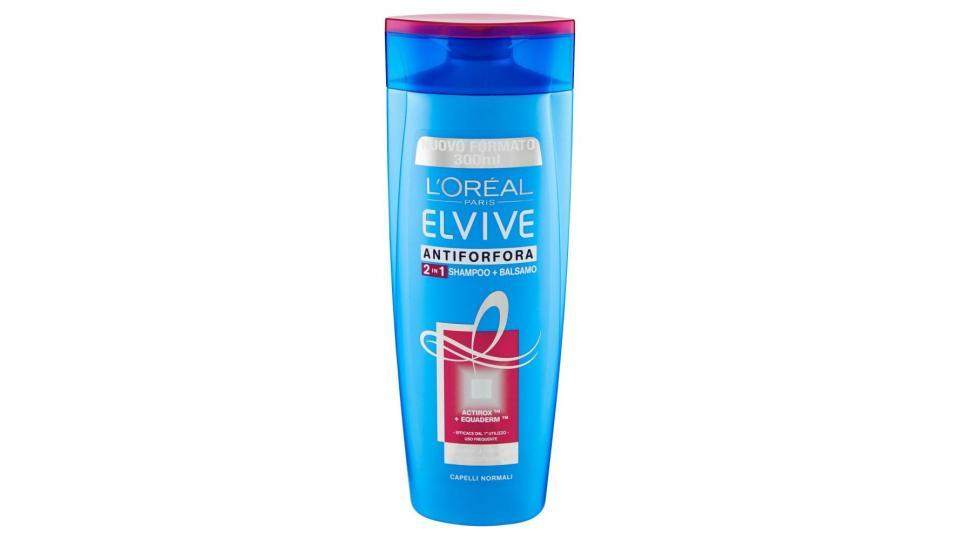 Elvive Antiforfora 2in1 Shampoo + Balsamo Capelli Normali