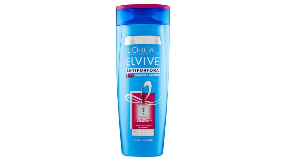 Elvive Antiforfora 2in1 Shampoo + Balsamo Capelli Normali