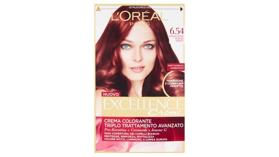 L'oréal Paris Excellence Creme Crema Colorante Biondo Scuro Mogano Ramato
