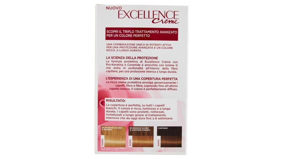 L'oréal Paris Excellence Creme Crema Colorante 8 Biondo Chiaro