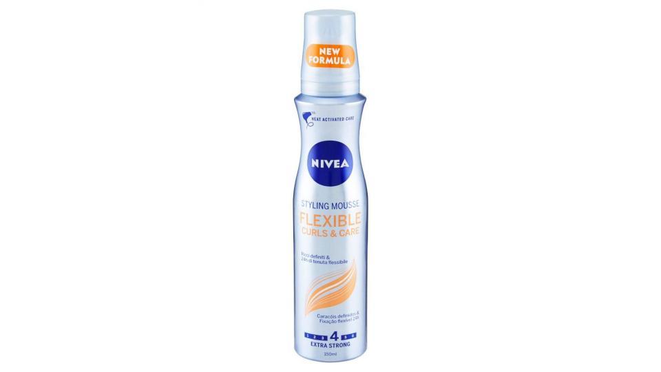 Nivea Flexible Curls Styling Mousse Extra Forte 4