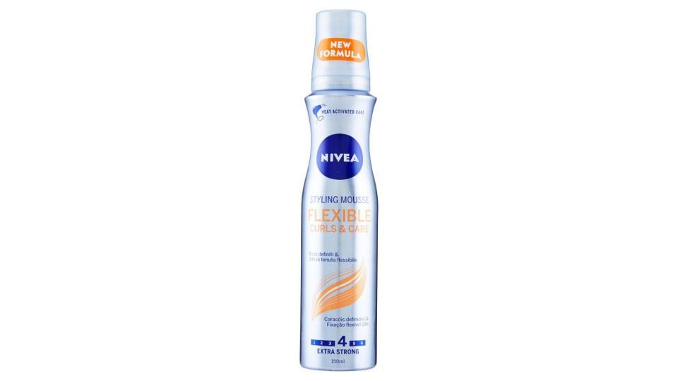 Nivea Flexible Curls Styling Mousse Extra Forte 4