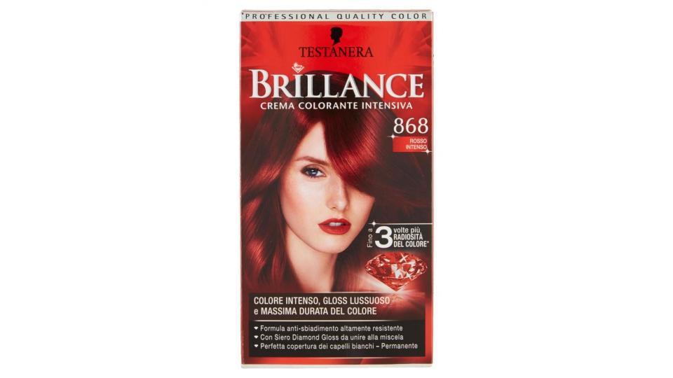 Brillance Crema Colorante Intensiva 868 Rosso Intenso