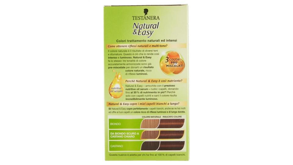 Testanera Natural&easy 565 Castano Chiaro Dorato Naturale