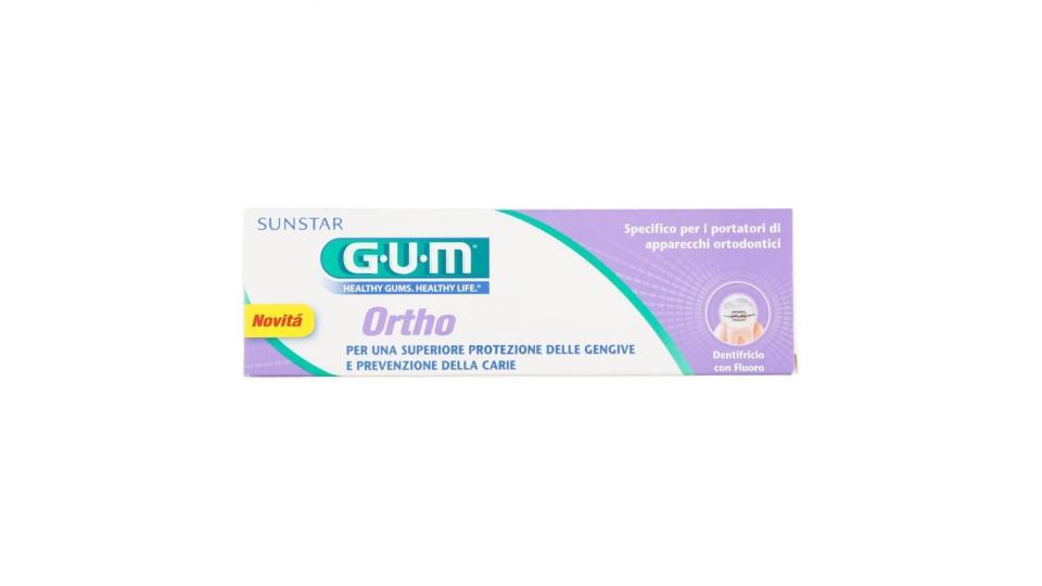 Gum Ortho Dentifricio Con Fluoro