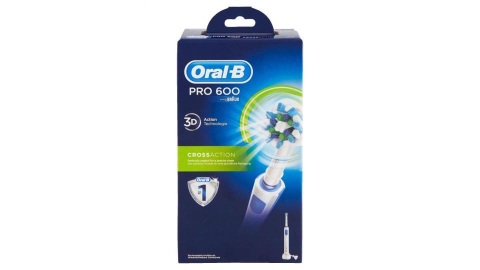 Oral-b Power Spazzolino Elettrico Pro 600 Cross Action