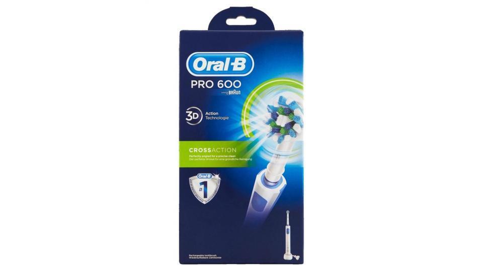 Oral-b Power Spazzolino Elettrico Pro 600 Cross Action