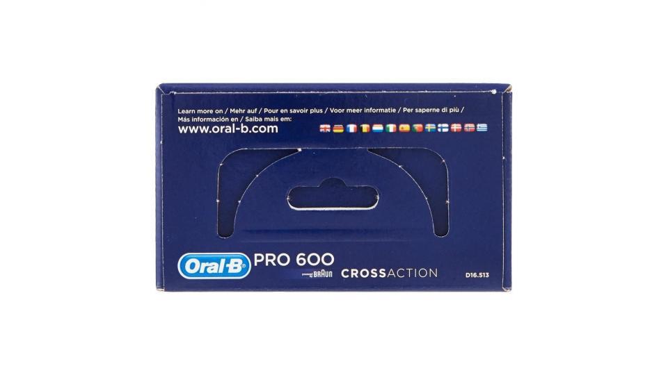 Oral-b Power Spazzolino Elettrico Pro 600 Cross Action
