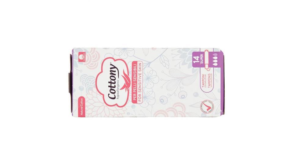 Cottony Tamponi Con Applicatore Super