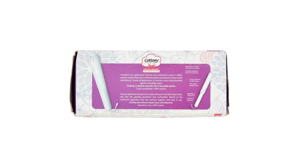 Cottony Tamponi Con Applicatore Super