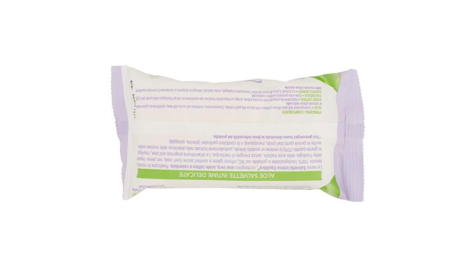 Equilibra Aloe Salviette Intime Delicate 12 Pezzi Pocket Salvaspazio