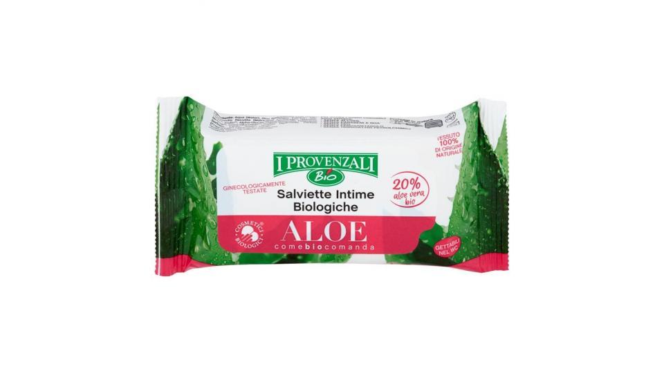 I Provenzali Bio Aloe Salviette Intime Biologiche