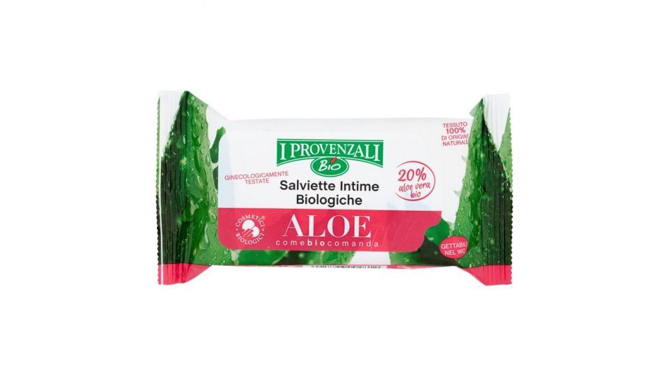 I Provenzali Bio Aloe Salviette Intime Biologiche