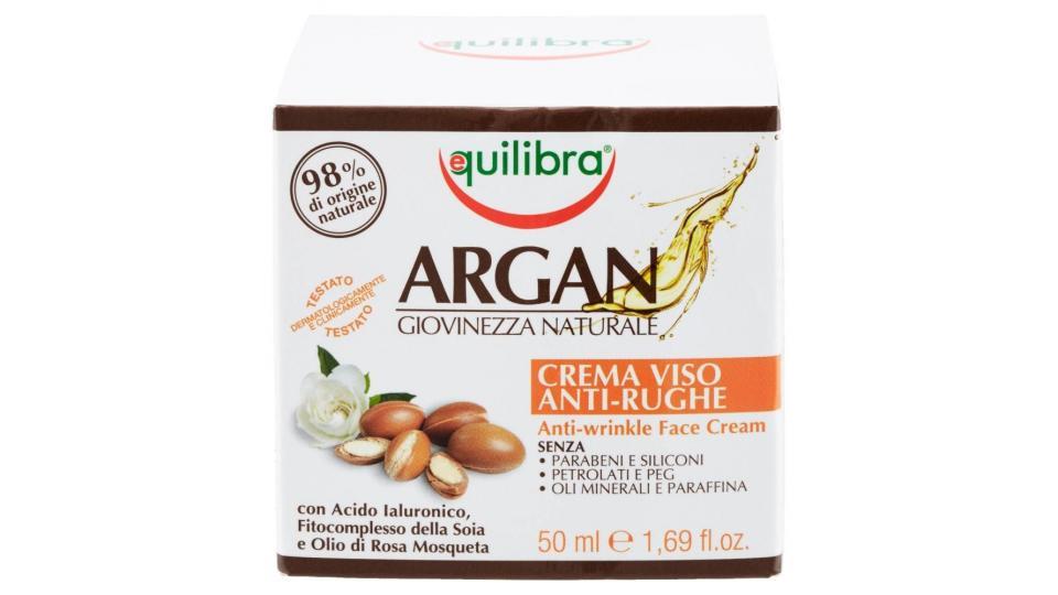 Equilibra Argan Crema Viso Anti-rughe