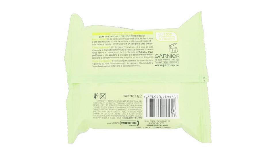 Garnier Fresh Essential 25 Salviettine Struccanti