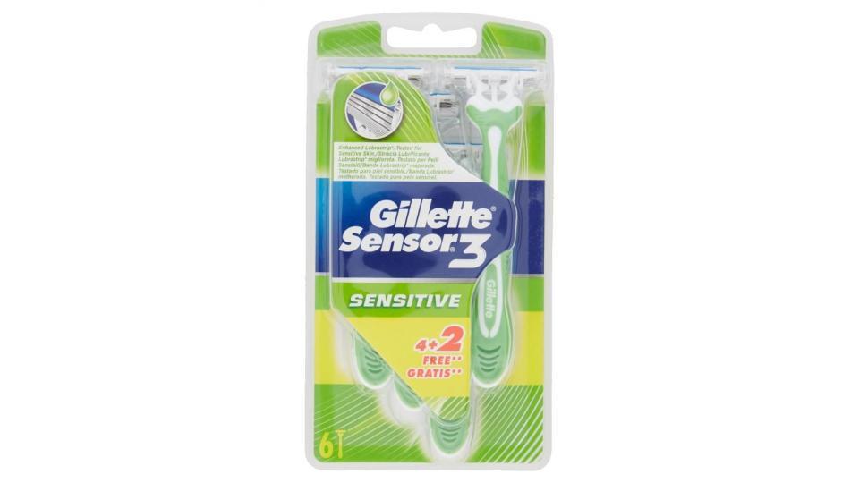 Gillette Sensor3 Sensitive Usa&getta - 4 Rasoi +