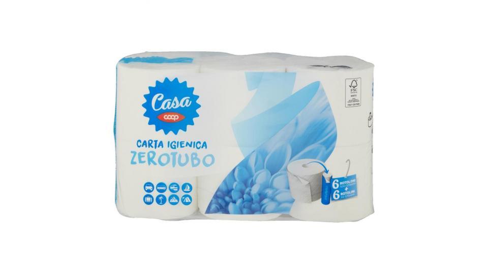 Carta Igienica Zerotubo 6 Rotoloni +