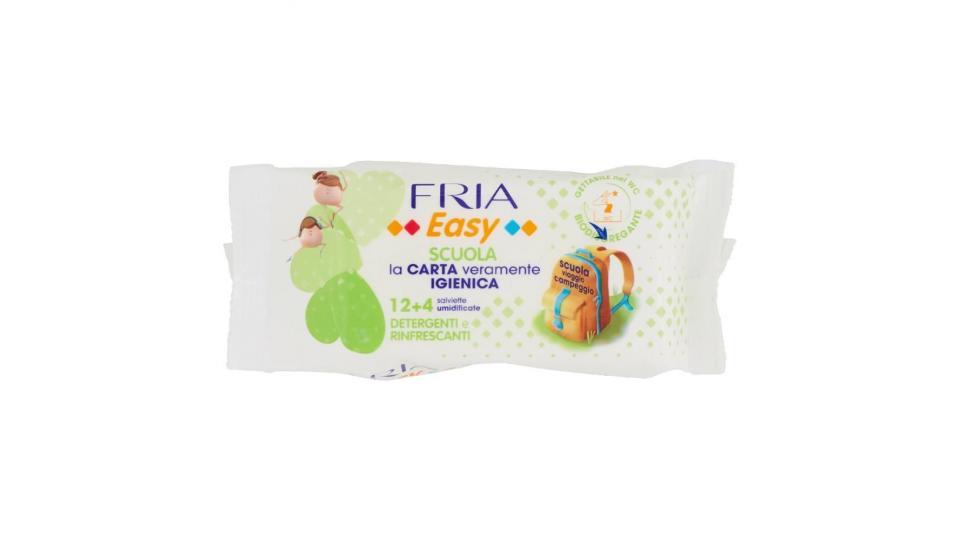 Fria Easy Scuola La Carta Veramente Igienica 12+4 Pz