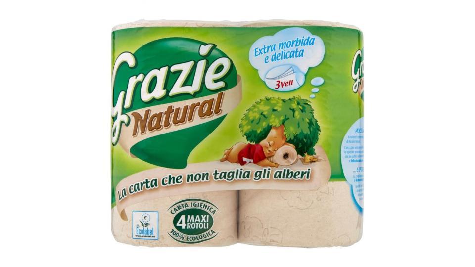 Grazie Natural Carta Igienica 100% Ecologica