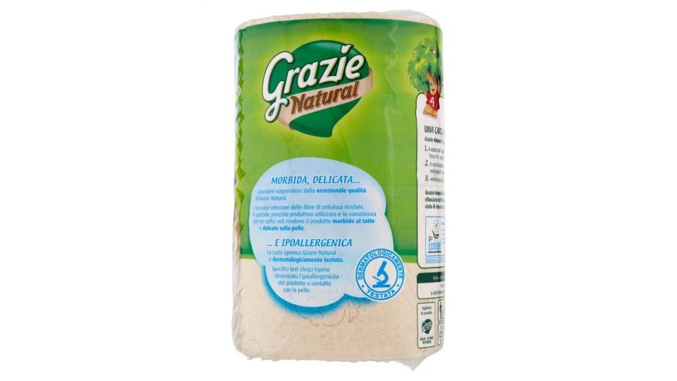 Grazie Natural Carta Igienica 100% Ecologica