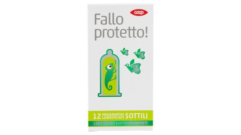 Fallo Protetto! Preservativi Lubrificati Sottili