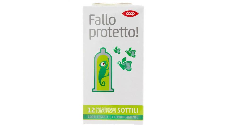 Fallo Protetto! Preservativi Lubrificati Sottili