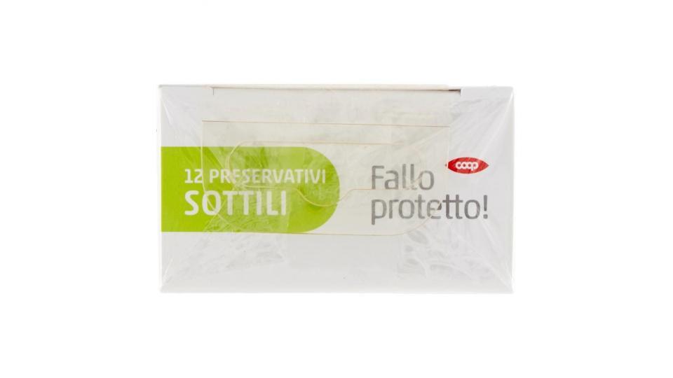 Fallo Protetto! Preservativi Lubrificati Sottili