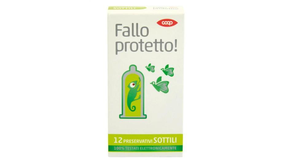 Fallo Protetto! Preservativi Lubrificati Sottili