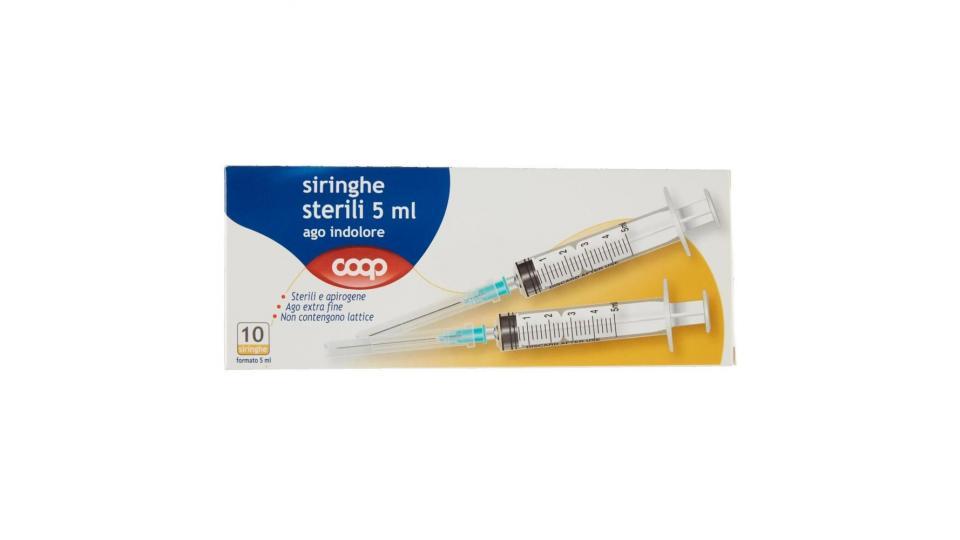 Siringhe Sterili 5 Ml Ago Indolore