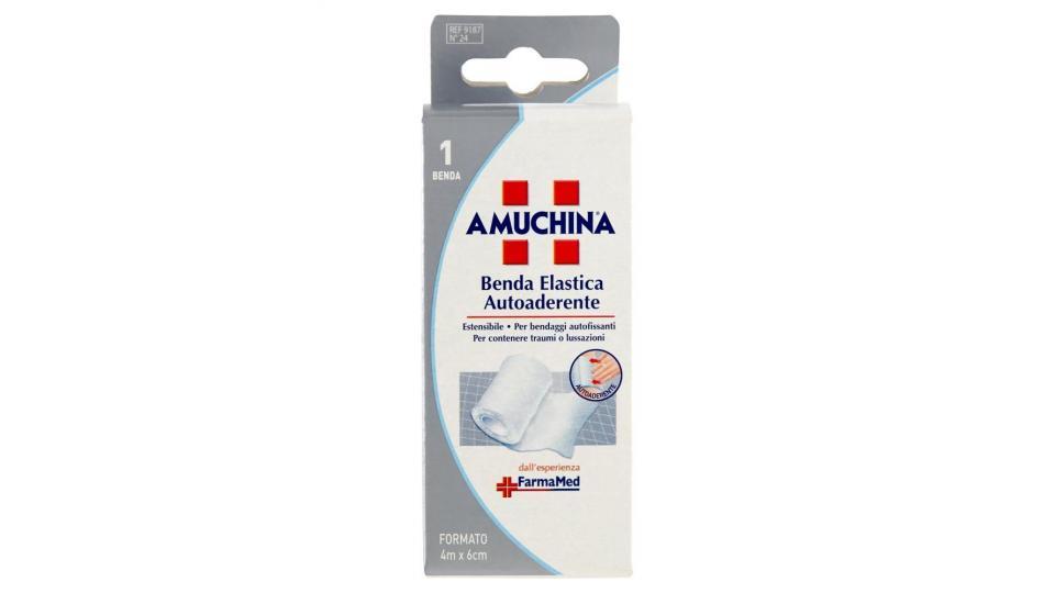 Amuchina Benda Elastica Autoaderente 1 Benda Formato 4m X