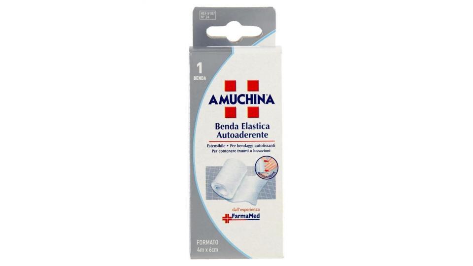 Amuchina Benda Elastica Autoaderente 1 Benda Formato 4m X