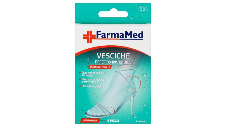 Farmamed Cerotti Vesciche Effetto Invisibile Idrocolloidale 6 Pezzi