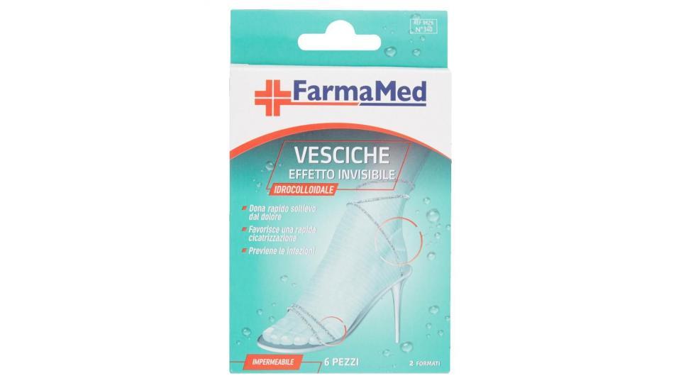 Farmamed Cerotti Vesciche Effetto Invisibile Idrocolloidale 6 Pezzi