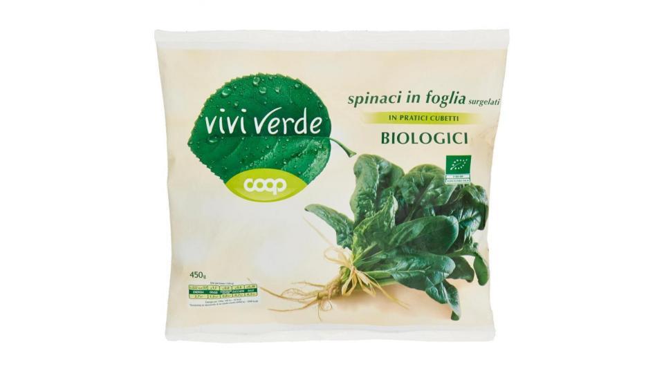 Spinaci In Foglia Surgelati Biologici