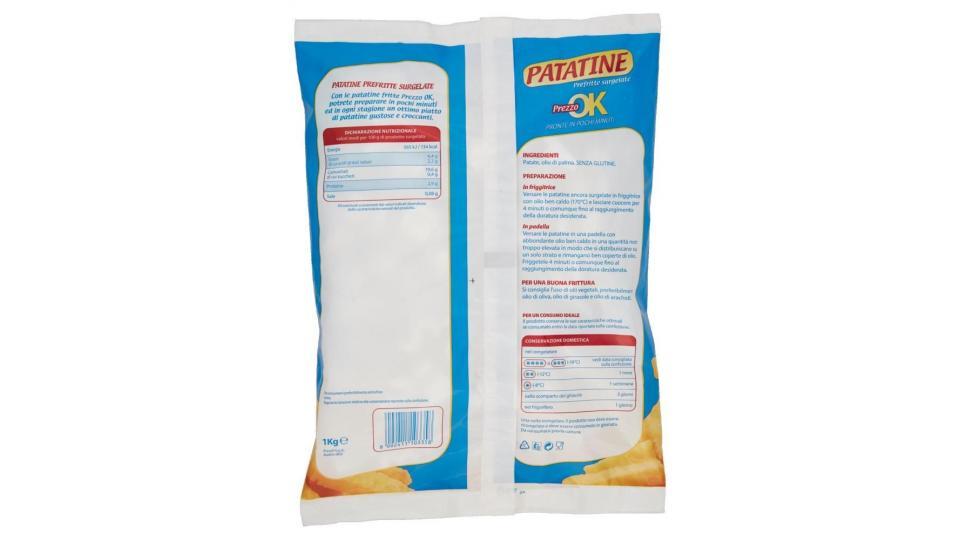 Patatine Prefritte Surgelate Prezzo Ok