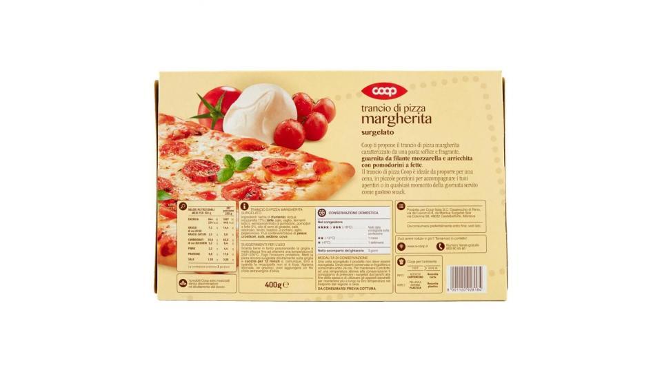 Trancio Di Pizza Margherita Surgelato 1 Pizza