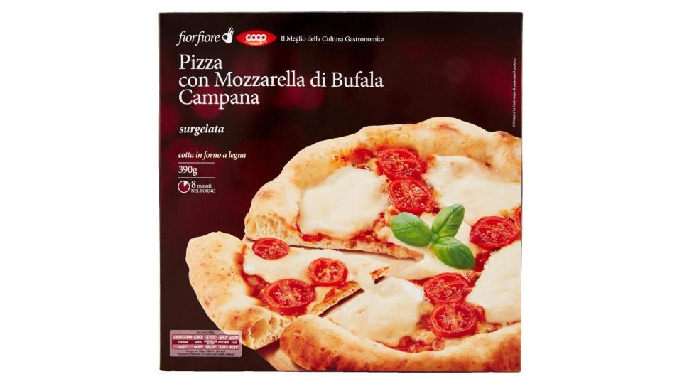 Pizza Con Mozzarella Di Bufala Campana Surgelata
