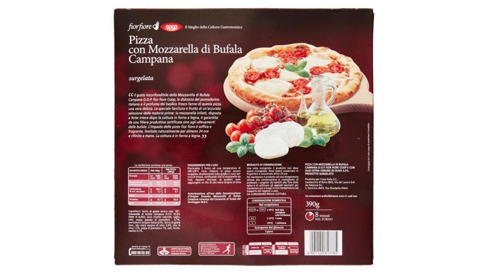Pizza Con Mozzarella Di Bufala Campana Surgelata