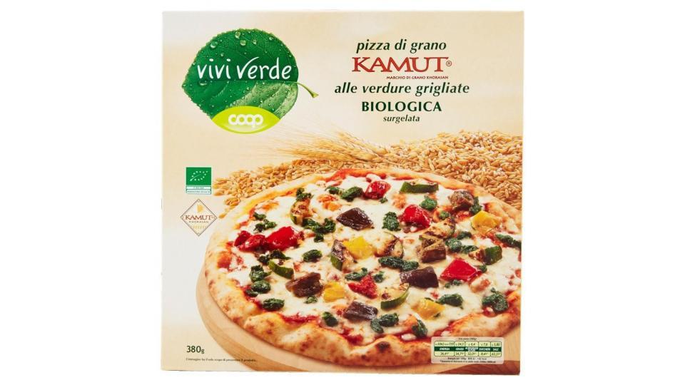 Pizza Di Grano Kamut Alle Verdure Grigliate Biologica Surgelata