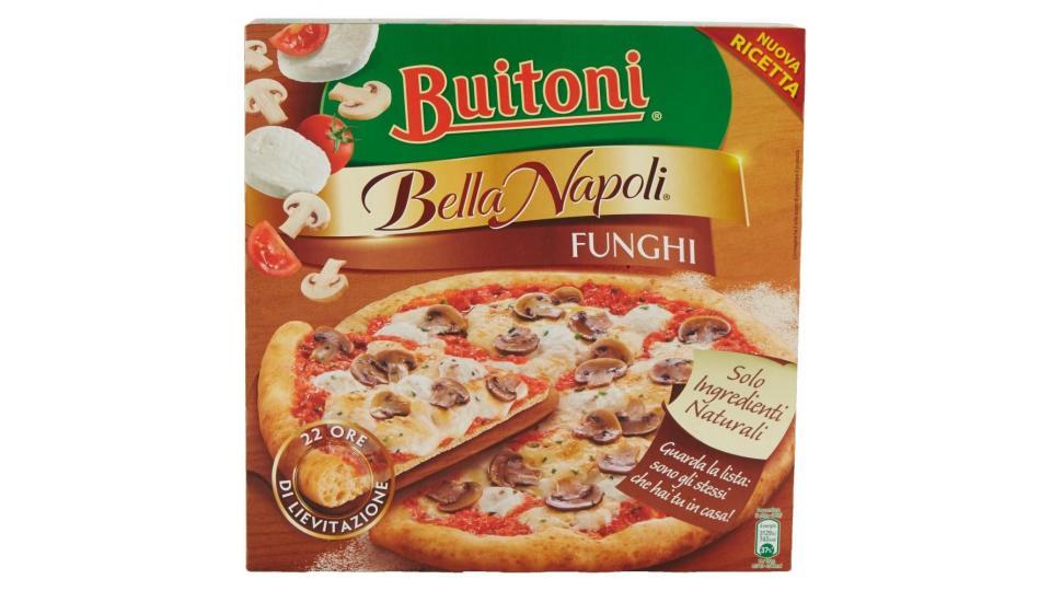 Buitoni Bella Napoli Ai Funghi Pizza Con Pomodoro, Mozzarella E Funghi Surgelata 365g (1 Pizza)