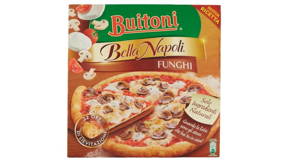 Buitoni Bella Napoli Ai Funghi Pizza Con Pomodoro, Mozzarella E Funghi Surgelata 365g (1 Pizza)